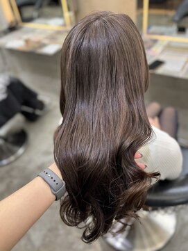 ロンド 表参道店(Lond) ブリーチなし/髪質改善/イメチェン/ダークブラウン/ボブ