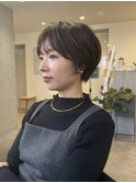 ☆37マッシュハンサムショートボブカット20代30代40代50代池袋