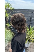タイドヘアー 高槻2号店(TIDE HAIR)&nbsp;ウルフパーマ