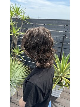 タイドヘアー 高槻2号店(TIDE HAIR) ウルフパーマ