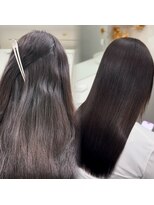 ジゼル(GiseL) 縮毛矯正+髪質改善トリートメント