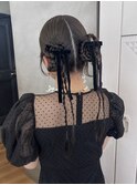 ヘアアレンジ/結婚式ヘアアレンジ/参列ヘア