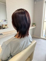 イマージュ 志免店(image)&nbsp;美シルエットのナチュラルウルフボブ