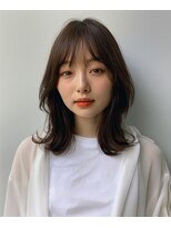 リエル(LIERU) くびれボブ×ミディアム 大人っぽスタイル