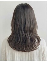 ウィールール 栄町店(WE RULE)&nbsp;髪質改善カラーくびれ巻き髪ロングヘア透明グレージュ夏カラー