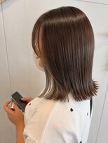 ニナル(Ninal) インナーカラー×レイヤーミディ