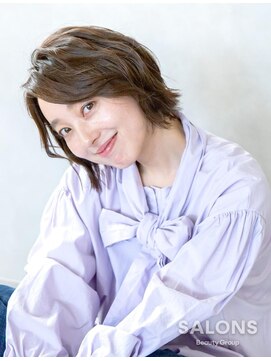 サロンズ 富田駅前店(SALONS) 朝ラクまとまるボブ/髪質改善