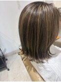 ハイライト　ブランドグレージュ