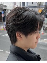 キングオブヘア バイ ノイズ 梅田茶屋町店(KING of hair by NOISM)&nbsp;*NOISMツイストスパイラルツーブロックマッシュビジネススタイル