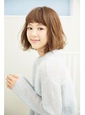 ラフな抜け感可愛い×小顔ふんわりボブ