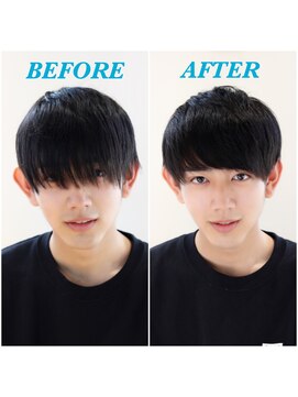 ネイビー(NAVY) 竹内涼真さん風サラサラマッシュ【圧倒的ストレスフリー】