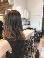 マイティ バイ エイチ(mighty by H)&nbsp;【mighty】ブルージュに3Dカラー×ヴェールウェーブ