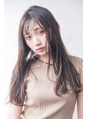 【LANY 横浜】 ほつれウェーブ×シルクグレージュ