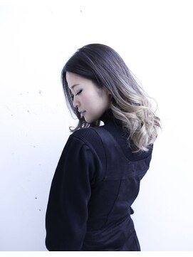 リヒト ヘアワークス(Licht HairWorks) 外国人風３Dグラデーションカラー