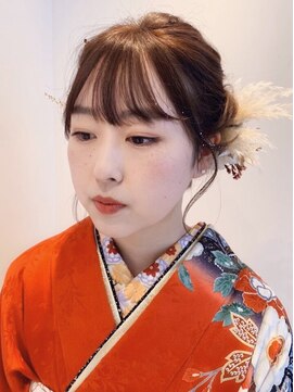 ビファインイーハアヴェダ(Befine e-ha AVEDA) 柔らかふんわりアップスタイル★