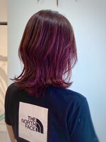 アルル ヘアー(ALULU HAIR) さり気なくお洒落な『ピンクグラデーション』