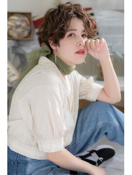 ジャストヘア ラポール 北久里浜店(just hair RAPPOR) 外国人風ナチュラルパーマ　セシルカット　【北久里浜】