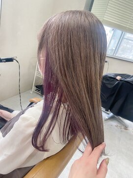 アジールヘア 東上野店(agir hair) ハイトーンインナーカラー