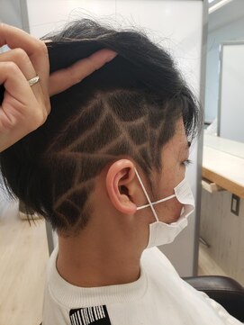 ワンクリエーション(ONEcreation) #ツーブロック#刈り上げデザイン