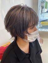 ナイーブヘアデザイン(NAiVE HAIR DESIGN)&nbsp;【NAiVE hair】グレージュ★ウルフショート