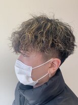 フォルテ 草薙店&nbsp;ツイストスパイラルパーマ　ハイライトカラー