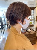 【金沢文庫】【ウェーブヘア】マッシュショート/小顔