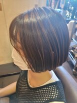 サラジュ 川西店(SARAJU)&nbsp;艶ミニボブ×ハイライト♪