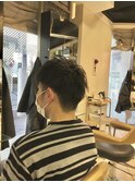 20代30代40代メンズツーブロック刈り上げビジカジオシャレ感