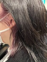 ディーヘアーデザイン(d.HAIR DESIGN)&nbsp;インナーカラー×ムラサキ色