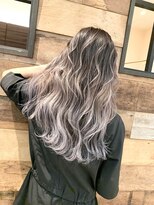 リード バイ ラグーン(LEAD by LAGOON)&nbsp;バレイヤージュグレージュハイライトダブルカラーケアブリーチ