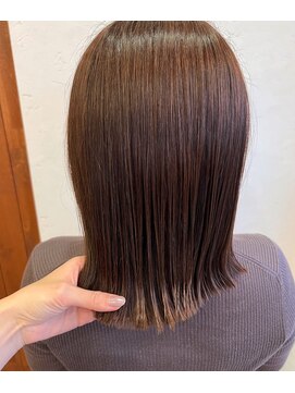 シェール(cher) 艶髪◇ショコラブラウン/ボブ【cher西宮北口:三田】