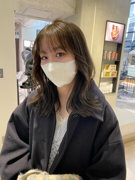 ゼスト パーク(ZEST PARK) 韓国ミディアムヘア　(kanon)