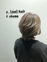 ドットヘアー(. hair) トレンド美シルエットミディ