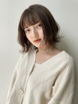 ロックス バイ マグ 松本(rocks BY MAG) 10代20代/ブリーチなし/透明感/ベージュ/ウェーブ巻き