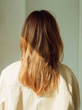 エクファ ヘア リゾート 大津 瀬田店(ex-fa hair resort) 【瀬田◆エクファヘアリゾート】ハイトーンレイヤー