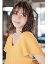 メーヴェ(Mowen) mowen 南堀江 クールショート×ミルクティーベージュ×外国人風