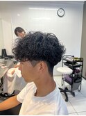 プードルパーマ　波巻きパーマ　スパイラルパーマ