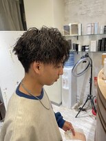 ブロッサム ひばりヶ丘(Blossom)&nbsp;ビジネスカジュアルソフトスパイラルパーマ/ツーブロック