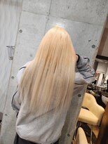 ミラシィ 稲毛(Mirashy)&nbsp;プルエクステでブロンドロング！