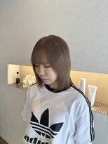 ウタリ(utari)&nbsp;最新のカラー剤で夏カラー【難波 桜川/ケアブリーチ】