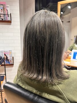 ビス リアン 川口店(Vis lien) 透明感ブリーチなしアッシュカラー韓国風艶感小顔プリカール