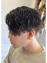 ネクストフォーヘアー(NEXT for hair)&nbsp;黒髪 パーマ ツイストスパイラル 刈り上げ