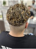 極道パーマ×メッシュ