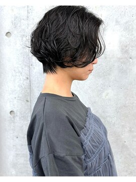 モリオ(morio) 【浦和　小野寺秀美】無造作パーマ×丸みショート
