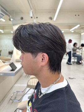 ニコ トウキョウ ヨコハマ(nico) メンズ/センターパート/ニュアンスパーマ