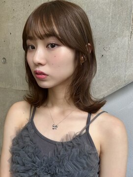 ミンクス 銀座店(MINX) イメチェン前髪小顔こなれミディ_銀座