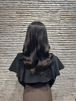 ビス ヘア アンド ビューティー 西新井店(Vis Hair＆Beauty)&nbsp;小顔レイヤーロブヘアウルフカットブリーチなしココアブラウン