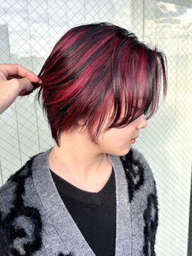 ザ オーダー(THE ORDER) ザクザク赤ハイライト ローライトデザイン