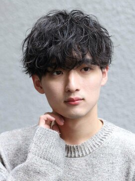 リップス 二子玉川店 (LIPPS) シャドウパーマスパイラルパーマ韓国ヘア刈り上げマッシュ