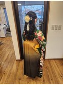 卒業式袴　着付け＋ヘアセット